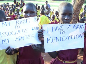 Manera Primary School children